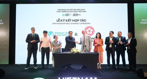 Hiệp hội Golf Việt Nam vs. Hiệp hội Golf Anh Quốc: Ký kết hợp tác thúc đẩy phát triển golf Việt
