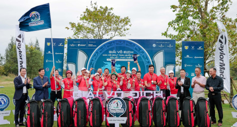 Phú Thọ toàn thắng Giải Vô địch các Hội Golf Toàn quốc 2025