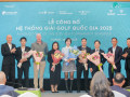 Hiệp hội Golf Việt Nam công bố hệ thống giải đấu năm 2025