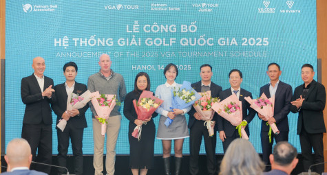 Hiệp hội Golf Việt Nam công bố hệ thống giải đấu năm 2025