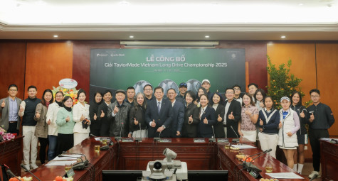 Ký kết hợp tác giữa VGA - TaylorMade và công bố giải TaylorMade Long Drive Championship 2025