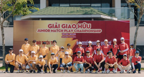 Tuyển trẻ Bà Rịa - Vũng Tàu vô địch giải golf Giao hữu Junior Matchplay Championship 2025