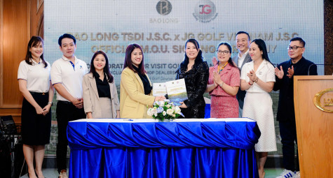 Ký kết Biên bản ghi nhớ và hợp tác giữa Công ty CPĐT Phát triển & Dịch vụ Du lịch Bảo Long và JG Golf Việt Nam