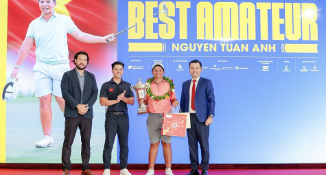 Nguyễn Tuấn Anh - Golfer nghiệp dư xuất sắc nhất Nam A Bank Vietnam Masters 2025