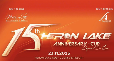 Chuẩn bị khởi tranh giải đấu 15th Heron Lake Anniversary - Cup