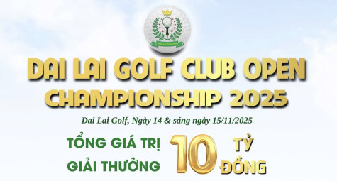 Chuẩn bị khởi tranh giải đấu Dailai Golf Club Open Championship 2025