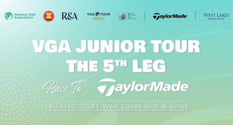 Chặng 5 VGA Junior Tour 2025 chuẩn bị khởi tranh