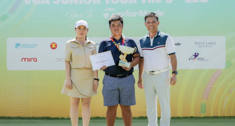 Phạm Thế Nam - Nhà vô địch chặng 5 VGA Junior Tour 2025 Race to TaylorMade