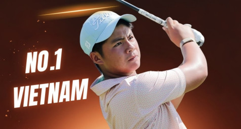 Nguyễn Tuấn Anh vươn lên vị trí golfer số 1 Việt Nam trên OWGR