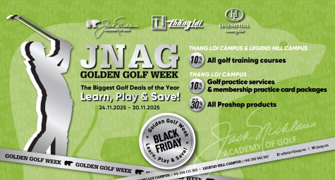 Discover JNAG Golden Golf Week – The biggest golf deals of the year