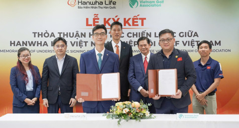 Hanwha Life vs. VGA: Hợp tác phát triển tài năng trẻ golf nước nhà
