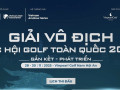 Gần 20 đội tranh tài tại Giải VĐ Hội golf Toàn quốc 2025