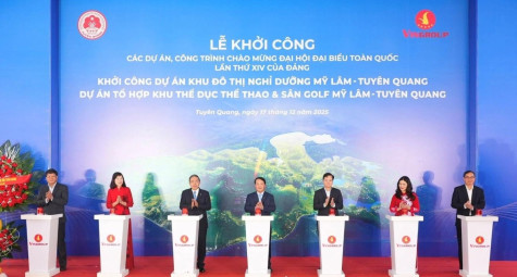 Vingroup khởi công hai dự án gần 650 ha tại Tuyên Quang