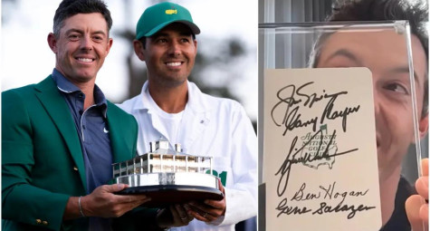 Món quà Giáng sinh quý giá caddie tặng cho Rory McIlroy