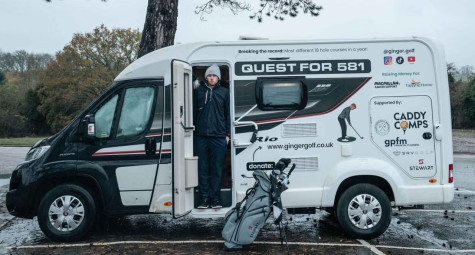 Chơi 581 sân golf/năm, golfer lập kỷ lục Guinness 