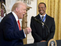 Tiger Woods xuất hiện tại Nhà Trắng!