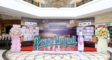 Giải golf Kỷ niệm 30 năm thành lập Hoa Viên & 30 năm bia Pilsner có mặt tại Việt Nam