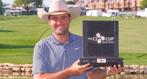 Scottie Scheffler thắng wire-to-wire, xô đổ kỷ lục CJ CUP Byron Nelson
