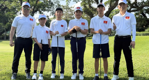 Bốn tài năng trẻ Việt Nam sẵn sàng chinh phục giải golf quốc tế tại Philippines