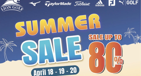 GOLF FAIR SUMMER SALE 2025: Bùng nổ ưu đãi đến 80%