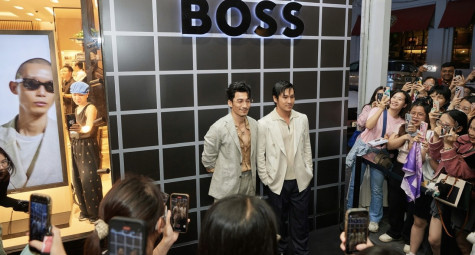 Khai trương Cửa hàng BOSS Tràng Tiền: Liên Bỉnh Phát, Thiên Minh, Bình An hút fan