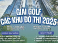 Giải Golf Các Khu Đô Thị 2025: Kết nối cộng đồng & phát triển phong trào golf