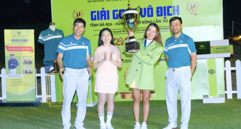 Tự hào dấu ấn 50 năm thống nhất – Vững bước tinh thần golfers BRVT