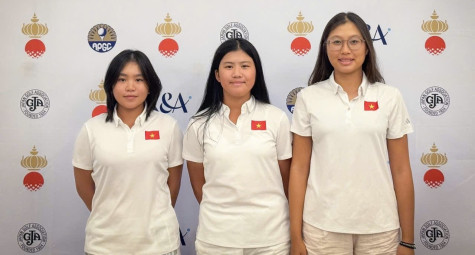 Golf nữ Việt Nam tranh tài Queen Sirikit Cup 2025 tại Nhật Bản