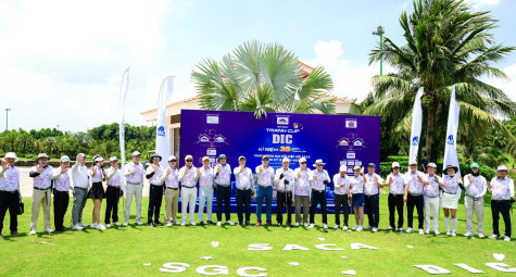 Sôi động Giải golf Tranh Cúp DIC Chào mừng Đại hội Đại biểu SACA nhiệm kỳ IX (2025-2030)