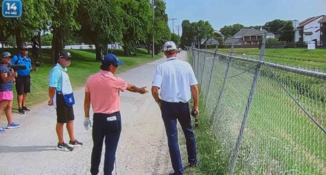 Rickie Fowler và pha “đấu khẩu” luật golf tại Charles Schwab Challenge