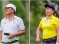 Golfer Trần Quang Tiến & Ngô Thị An Trinh dẫn đầu Vietnam Senior Championship