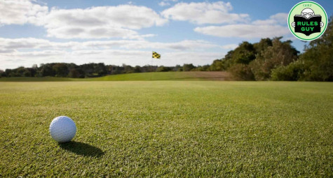 Luật Golf: Khi bóng bị gió thổi khỏi green