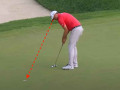 Nhìn hố thay vì nhìn bóng: Kỹ thuật "Heads-up putting" giúp Bradley chốt cúp Travelers