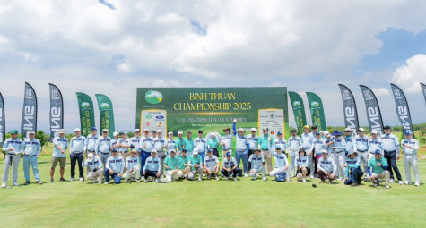 Binh Thuan Championship 2025: Thăng hoa cảm xúc trên sân golf và lan tỏa yêu thương tới cộng đồng