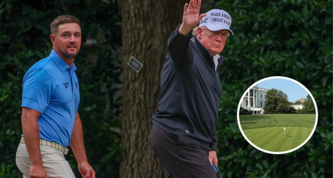 Bryson DeChambeau thăm Nhà Trắng, chơi golf cùng Tổng thống Trump