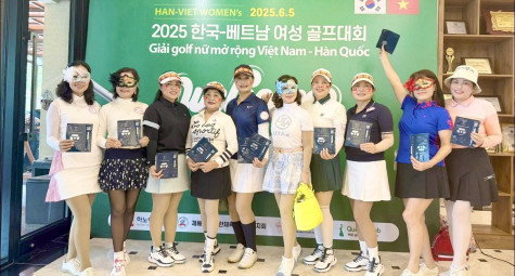 Giải golf Giao lưu Golf nữ Việt - Hàn lần thứ nhất: Gắn kết văn hóa, lan tỏa tinh thần golf