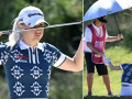 Charley Hull rút lui khỏi Evian Championship sau ba lần ngã quỵ trên sân
