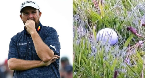 Tình huống luật tại The Open: Shane Lowry bị phạt 2 gậy vì bóng di chuyển lúc swing nháp