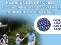 HNGA Junior Open 2025: Cơ hội tích điểm trên WAGR cho các tài năng trẻ
