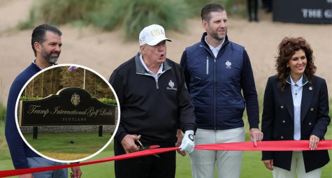 Vén màn “tuyệt tác” sân golf mới của Donald Trump tại Scotland