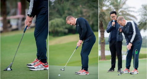 Nhất quán mặt phẳng Swing Putting