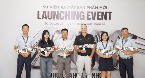 Titleist ra mắt dòng gậy sắt T-Series 2025 tại Hà Nội