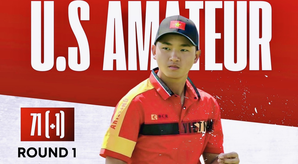 Nguyễn Anh Minh khởi đầu 71 gậy tại U.S. Amateur 2025