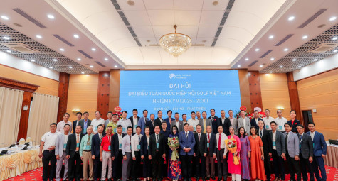 Kiện toàn bộ máy lãnh đạo tại Đại hội Đại biểu toàn quốc Hiệp hội Golf Việt Nam