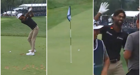 Video: Akshay Bhatia ghi HIO "xuất thần" tại hố khó nhất sân đấu BMW Championship