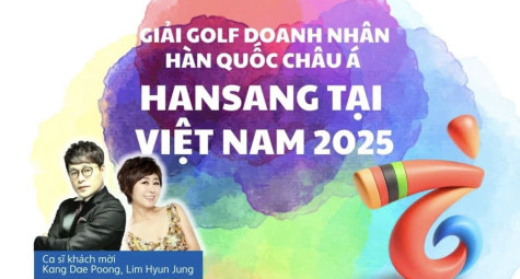 Doanh nhân Việt - Hàn hội tụ tại Giải Golf lần thứ 2 của HANSANG