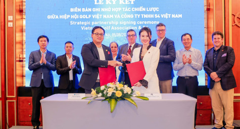 Hiệp hội Golf Việt Nam bắt tay cùng 54 khai mở hành trình mới cho golf Việt Nam