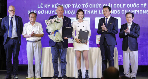 Sân golf Long Thành và KN Golf Links góp mặt tại Vietnam Legends Tour 2025