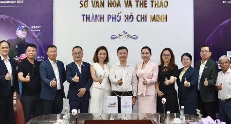 Ký kết hợp tác giữa các đơn vị đối tác giải Vietnam Legends Championship 2025