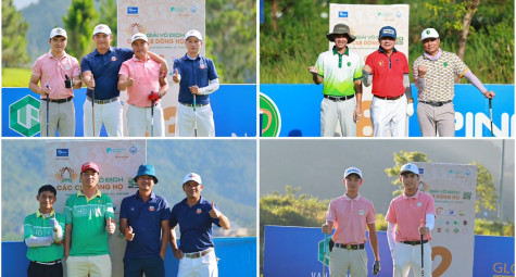 Bức tranh đa sắc về Giải Vô địch các CLB Golf Dòng Họ